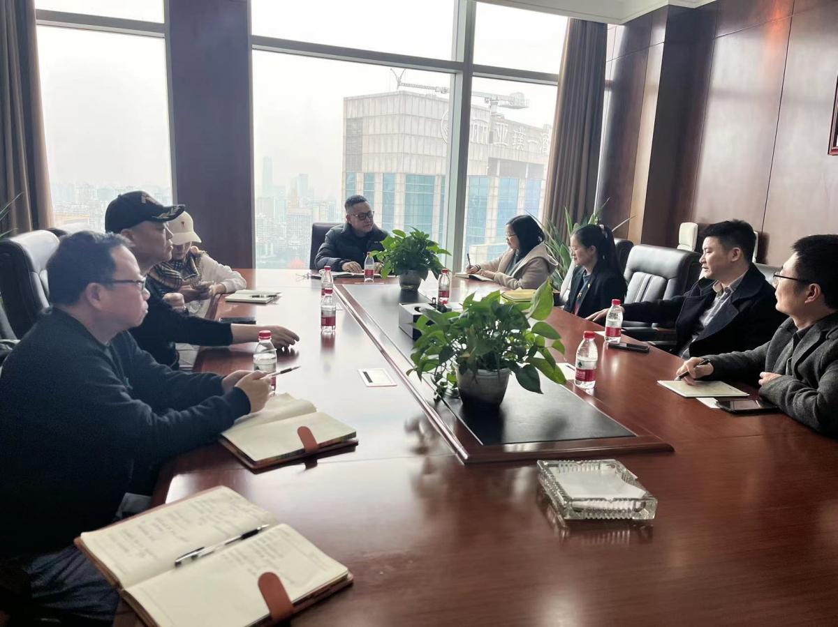 阳光保险集团来我司考察访问洽谈合作